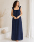 Elara Ruffle Backless Maxi