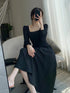 Elegant Georgette Midi Dress