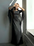 Gothic Flare Sleeve Maxi Dress