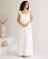 Elara Ruffle Backless Maxi