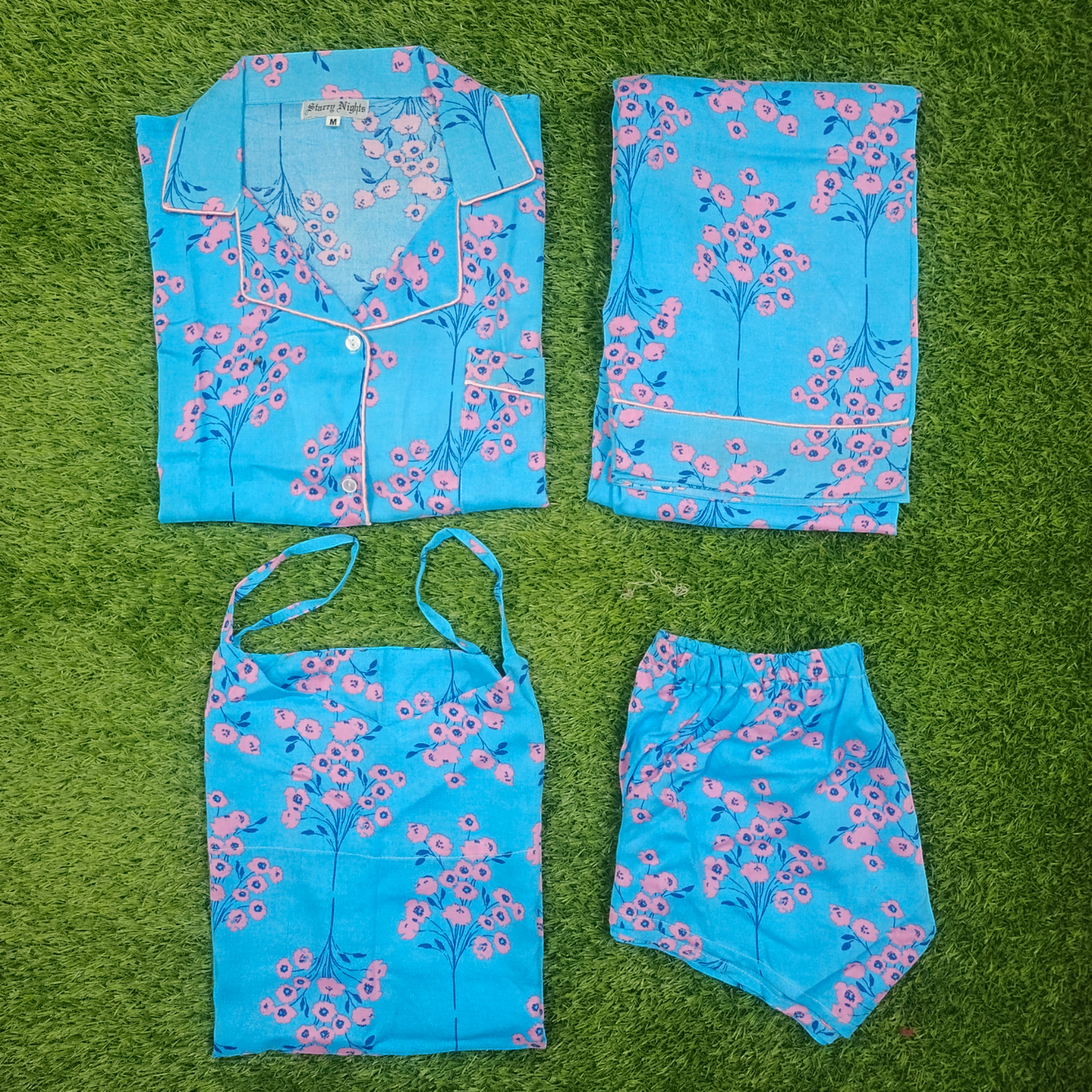 Blossom Breeze Linen Pjs