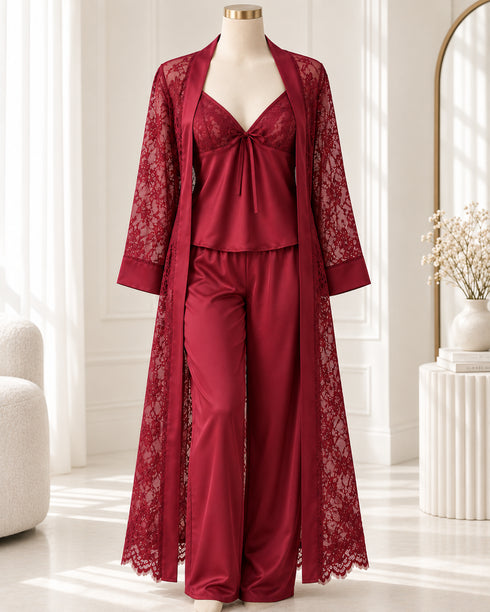 Lovey 4pc Nightwear Set
