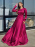 Luxurious Silk Long Maxi Dress