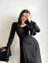 Bell Sleeve Maxi Dress