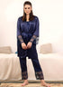 Elegance Defined β 5pc Silk Nightwear Set