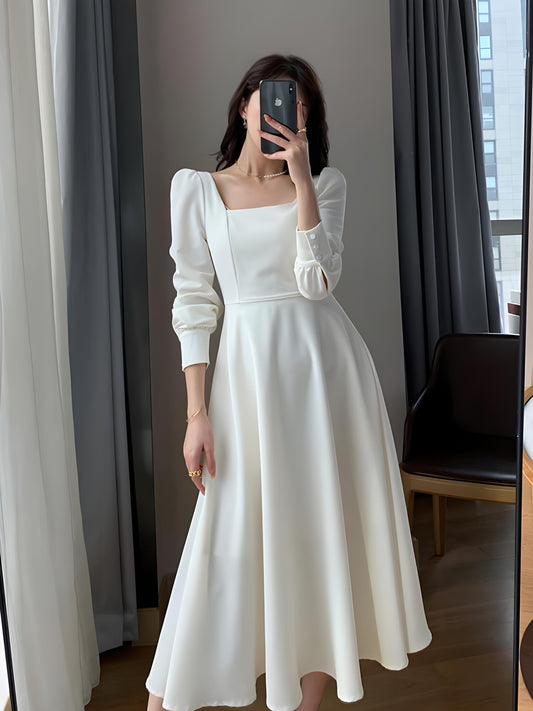 (30%) OFF - Georgette Midi Dress