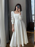 (30%) OFF - Georgette Midi Dress