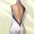 (30%) OFF - Moonlit Silhouettes: Silk 2pc Long Robe Set