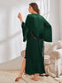 (30%) OFF - Nocturne Muse: Velvet Lace Long Robe