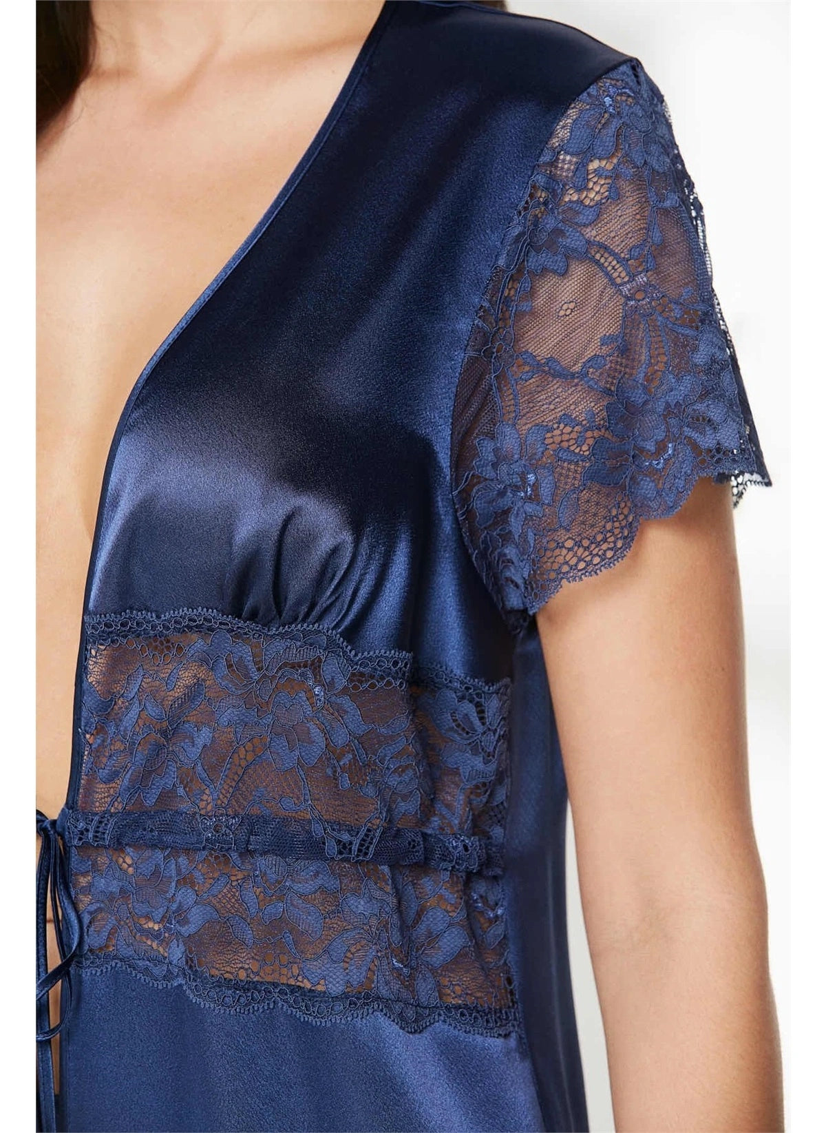 Velour Reverie Silk Nighty