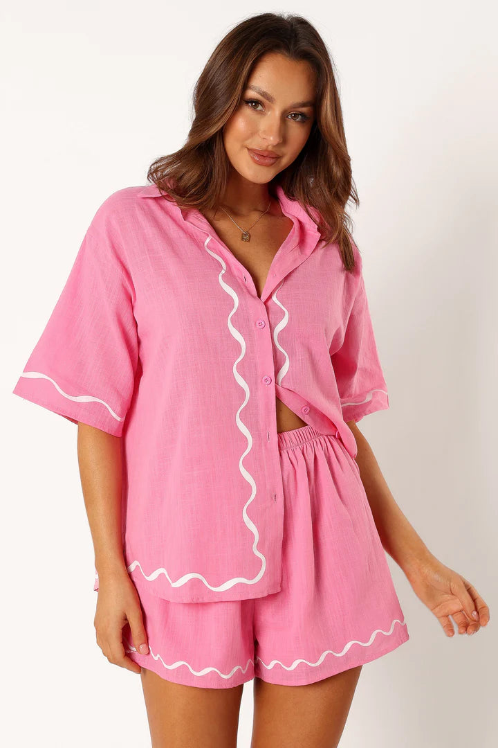 (30%) OFF - SUNSHINE SHORT SET