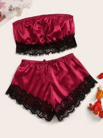 (30%) OFF - Bridal Lacy 2pc