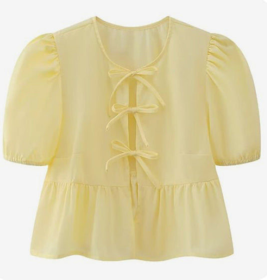 (30%) OFF - Bow Tie Shirt