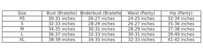Pack of 3 - Soft Silk Bralette & High-Waist Panty Set