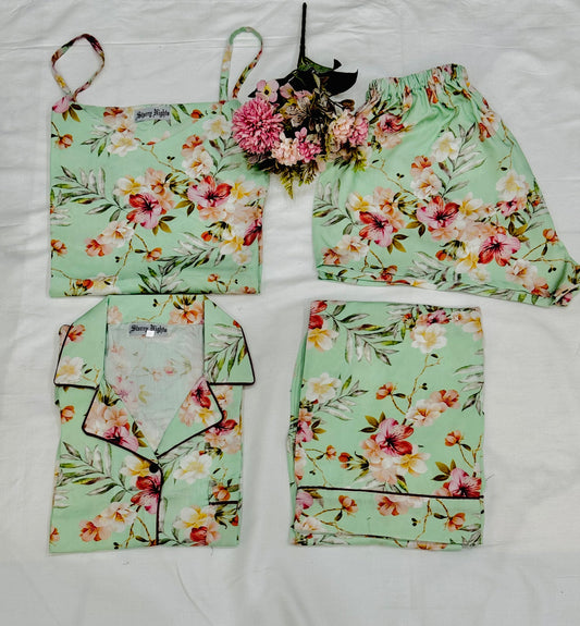 (30%) OFF - Linen Pj's Set