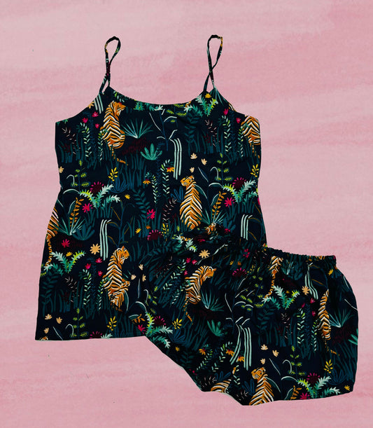 (30%) OFF - Linen Pj's Set