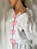 (30%) OFF - Candy Ribbon Pjs - Bow Cotton 2pc Set