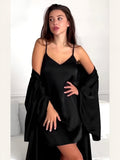 Obsidian Veil – Silk Serenity 2pc Set