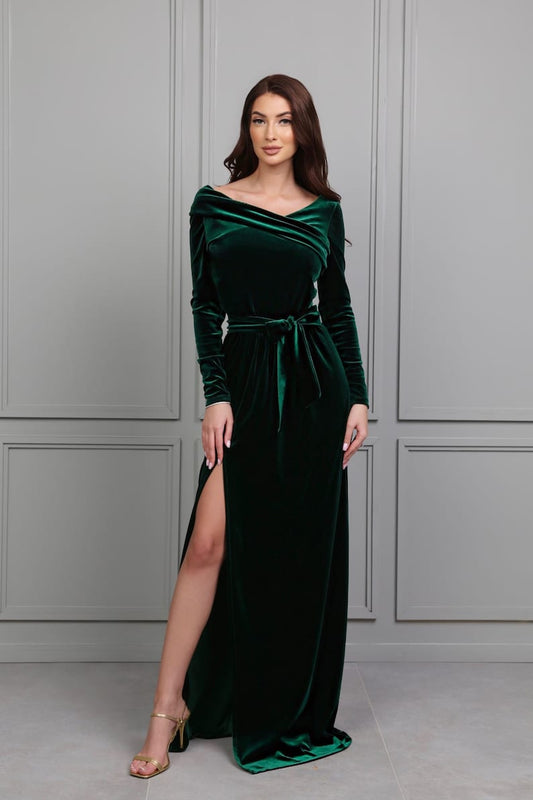(30%) OFF - Velvet Luxe Elegance Long Maxi Dress
