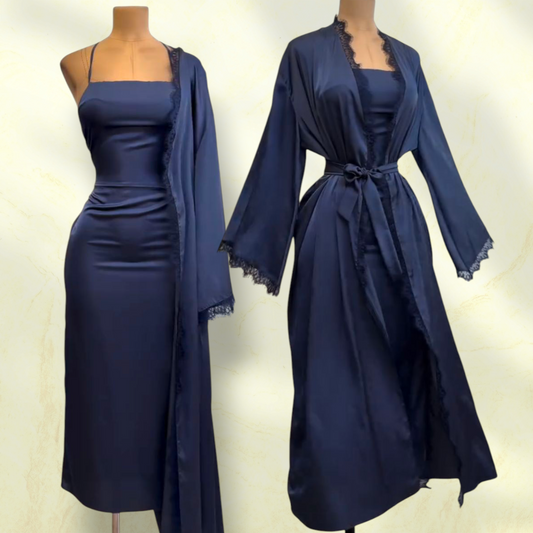 Silken Reverie: 2pc Long Set