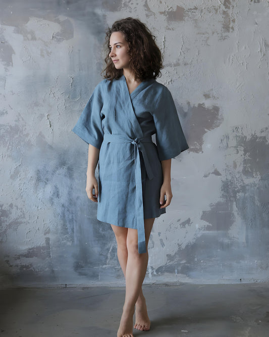 Cotton Kimono Robe