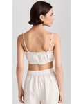 (30%) OFF - Cotton Crop Top and High-Waisted Shorts Set