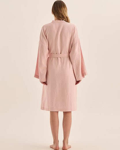 (30%) OFF - Elegant Cotton 3pc Robe Set